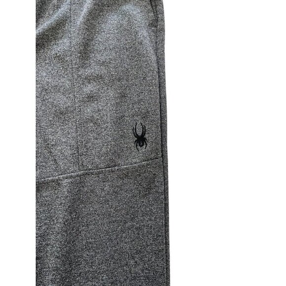 SPYDER Men's Sz M  ProW B Gray Jogger Sweatpants Stretch Pull On Pockets - Picture 5 of 9